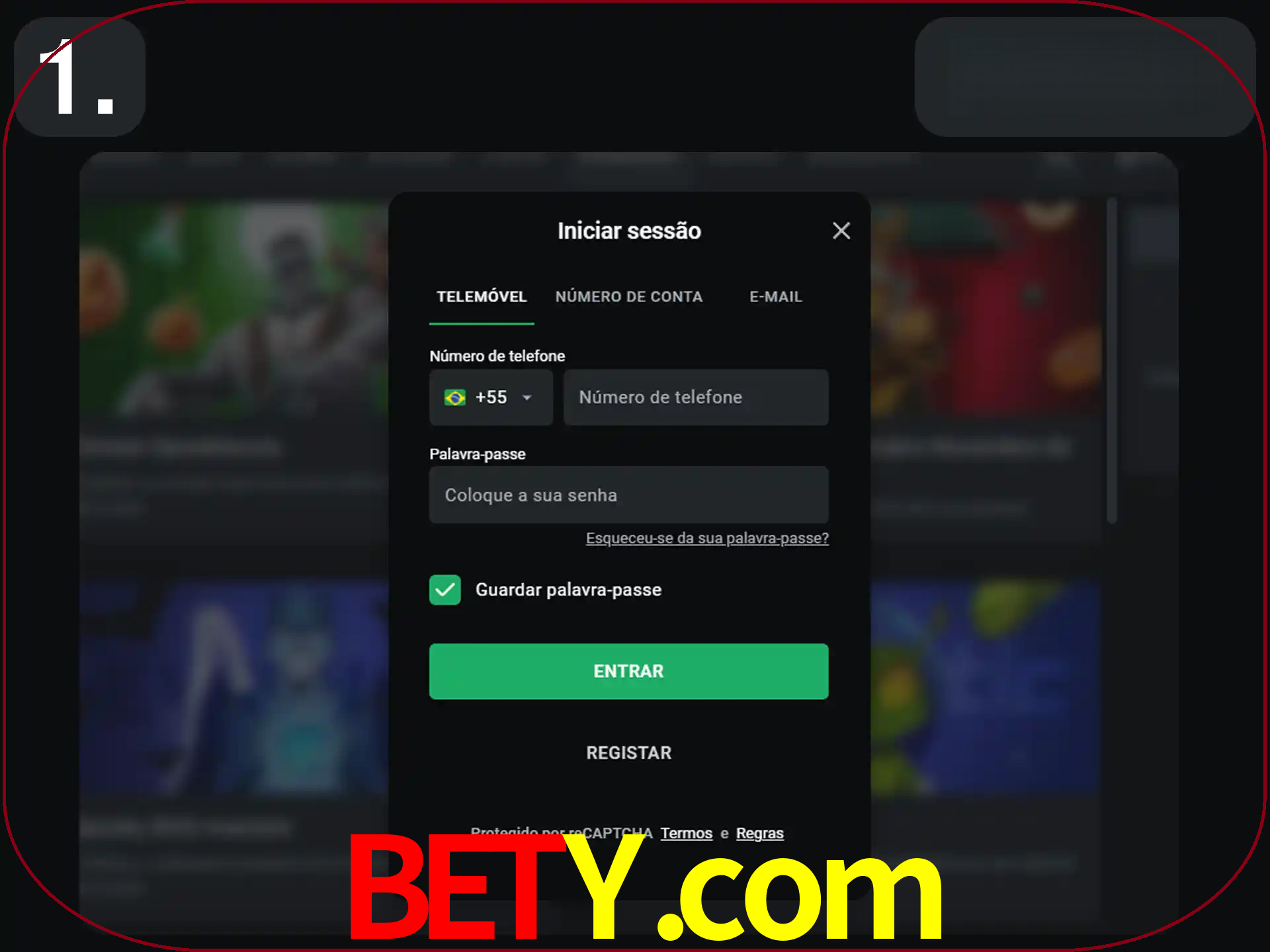 Acesse o site.